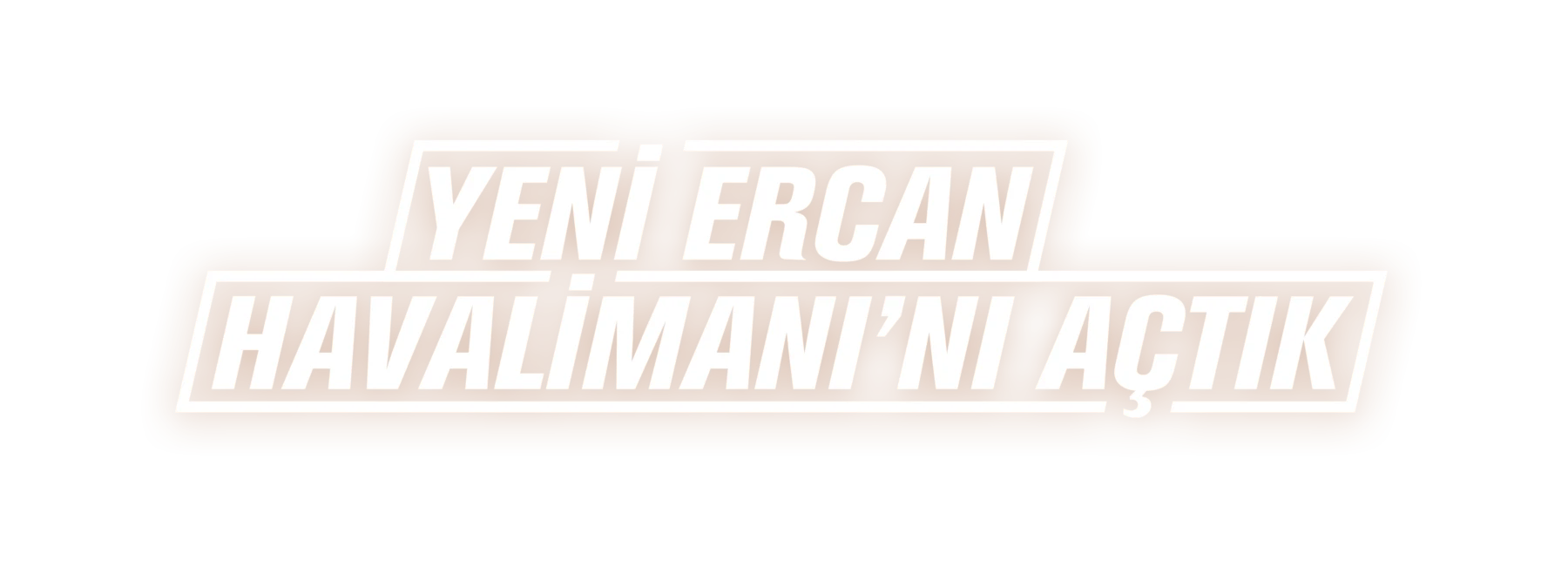 Yeni Ercan Havalimanı'nı açtık
