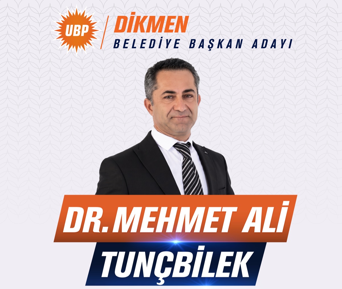 Dr. Mehmet Ali Tunçbilek — Dikmen Belediyesi Başkan Adayı