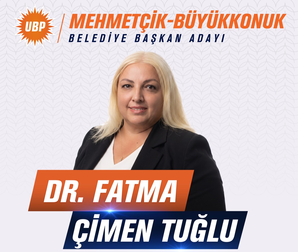 Fatma Çimen Tuğlu — Mehmetçik-Büyükkonuk Belediyesi Başkan Adayı